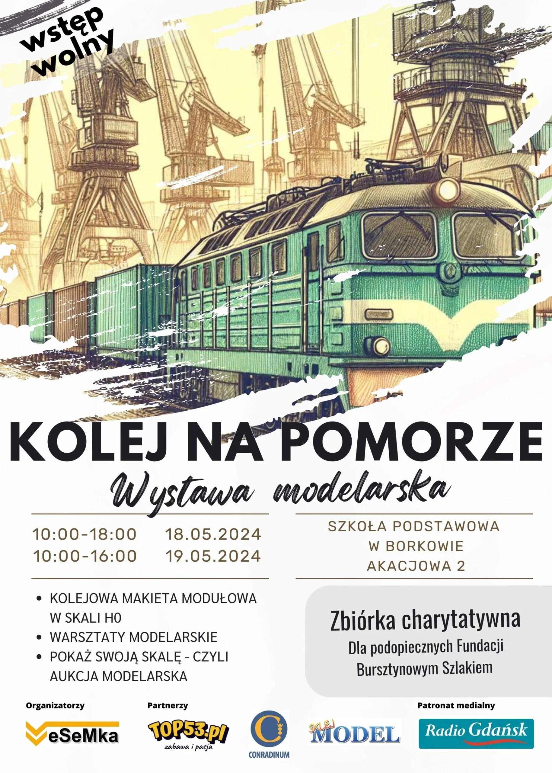 Plakat Kolej na Pomorze 2024 Plakat Kolej na Pomorze 2024
