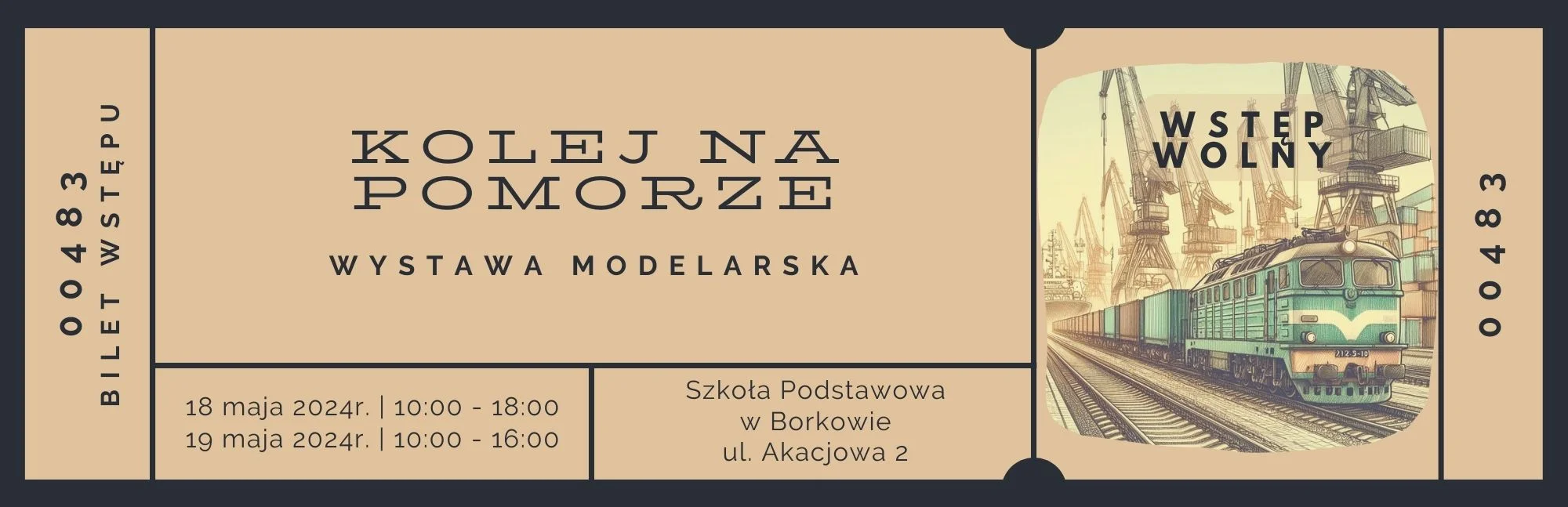 Kolej na Pomorze 2024 - Bilett Kolej na Pomorze 2024 - Bilet