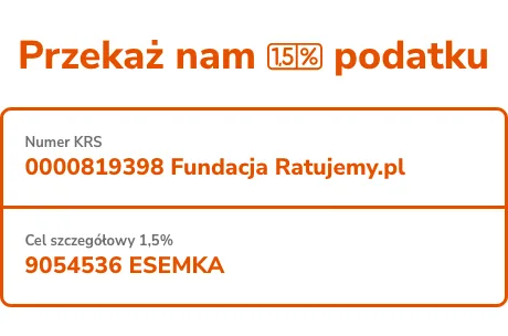 Przekaż 1,5% podatku na eSeMka FaniMani
